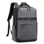 COOLBELL CB-8316 просторна раница с външен USB порт за iPad / MacBook до 16" - сива