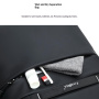 COOLBELL CB-8316 просторна раница с външен USB порт за iPad / MacBook до 16" - сива