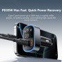 ESSAGER ES-F748 Bluetooth FM трансмитер за кола с портове USB-C / 2x USB-A - 35W - черен