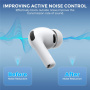 AhaStyle резервни силиконови накрайници за AirPods Pro 3 - S - бели
