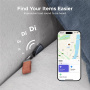 UGREEN CM816 смарт локатор с поддръжка на Find My - тъмносив