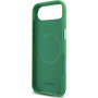 Lacoste Iconic Petit Pique Metal Logo кейс с MagSafe за iPhone Air - зелен