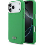 Lacoste Iconic Petit Pique Metal Logo калъф с MagSafe за iPhone 17 Pro Max - зелен
