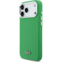 Lacoste Iconic Petit Pique Metal Logo калъф с MagSafe за iPhone 17 Pro Max - зелен