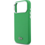 Lacoste Iconic Petit Pique Metal Logo калъф с MagSafe за iPhone 17 Pro Max - зелен