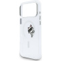 Karl Lagerfeld IML Choupette Peekaboo прозрачен калъф с MagSafe за iPhone 17 Pro Max - прозрачен