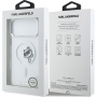 Karl Lagerfeld IML Choupette Peekaboo прозрачен калъф с MagSafe за iPhone 17 Pro Max - прозрачен