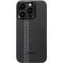 Pitaka Fusion Weaving MagEZ 4 кейс с мотив на въглеродни влакна за iPhone 15 Pro Max - rhapsody