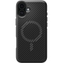 Spigen Core Armor Matte Rugged Cover с MagSafe за iPhone 16 - черен