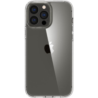 Spigen Crystal Hybrid кейс за iPhone 13 Pro Max - прозрачен
