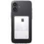 Spigen Прозрачен капак Crystal Slot с джоб за карта за iPhone 16 - прозрачен