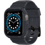 Spigen Rugged Armor Pro жилища с каишка за Apple Watch 44mm / 45mm - сив