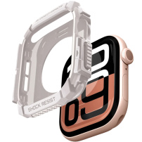Spigen Rugged Armor супер издръжлив калъф за Apple Watch 46mm - бежов