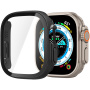 Spigen Thin Fit калъф със закалено стъкло за Apple Watch Ultra 49mm - черно