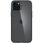 Spigen Ultra Hybrid прозрачен кейс за iPhone 15 - черен