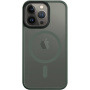 Tactical Hyperstealth прозрачен калъф с MagSafe за iPhone 13 Pro - маслинен