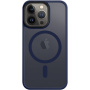 Tactical Hyperstealth прозрачен калъф с MagSafe за iPhone 13 Pro - тъмносин