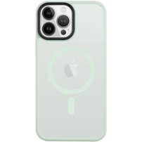 Tactical Hyperstealth прозрачен калъф с MagSafe за iPhone 13 Pro Max - зелен