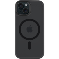 Tactical Hyperstealth прозрачен калъф с MagSafe за iPhone 15 - тъмносив