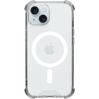 Tactical MagForce Plyo прозрачен калъф с MagSafe за iPhone 15 - прозрачен