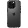 Tactical Прозрачен калъф Plyo с подсилени ъгли за iPhone 16 Pro - прозрачен