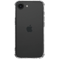 Tactical Plyo прозрачен калъф с подсилени ъгли за iPhone 16e / 17e - прозрачен