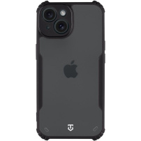 Tactical Quantum Stealth калъф с подсилени ъгли за iPhone 15 - черен