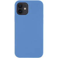 Tactical Velvet Smoothie Silicone Cover с MagSafe за iPhone 12 / 12 Pro - син