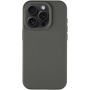 Tactical Силиконов калъф Velvet Smoothie с MagSafe за iPhone 15 Pro - Тъмно зелен