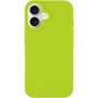 Tactical Velvet Smoothie Silicone Cover с MagSafe за iPhone 16 Plus - Avocado