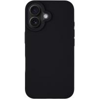 Tactical Velvet Smoothie Silicone Cover с MagSafe за iPhone 16 Plus - черен