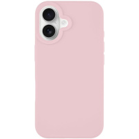 Tactical Силиконов калъф Velvet Smoothie с MagSafe за iPhone 16 Plus - светло розов