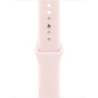 Оригинален Apple спортна каишка за Apple Watch 42mm / 41mm / 40mm / 38mm - M/L - нежно розов