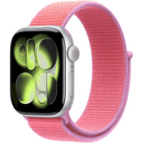 Оригинален Apple спортен ремък за Apple Watch 42mm / 41mm / 40mm / 38mm - гуава розов