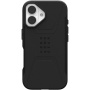 UAG Civilian Rugged Cover с MagSafe за iPhone 16 - черен