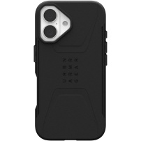 UAG Civilian Rugged Cover с MagSafe за iPhone 16 - черен