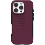 UAG Civilian Rugged Cover с MagSafe за iPhone 16 Pro - бордо