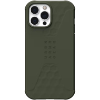 UAG Standard Issue силиконов устойчив кейс за iPhone 13 Pro Max - цвят маслина
