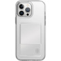 UNIQ Air Fender прозрачен калъф с джоб за карти за iPhone 15 Pro Max - прозрачен