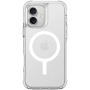 UNIQ Combat Luminous MagClick Case със светеща в тъмното рамка и MagSafe за iPhone 16 Plus - прозрачен