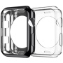 Предпазен калъф Dux Ducis от мека пластмаса за Apple Watch 38mm - черен