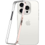Предпазна рамка за iPhone 15 Pro Max - розово златист