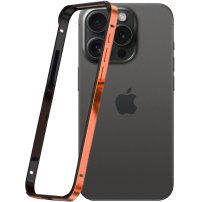 Защитна рамка за iPhone 15 Pro Max - оранжев