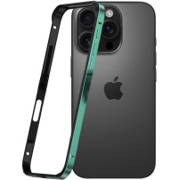 Защитна рамка за iPhone 16 Pro Max - тъмнозелена