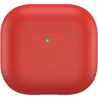 AhaStyle силиконов калъф за AirPods 4 / 5 - червен