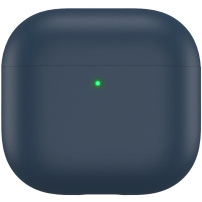 AhaStyle силиконов калъф за AirPods 4 / 5 - тъмносин