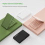 B023 сгъваема безжична Bluetooth клавиатура - черна