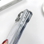 Прозрачен калъф с връзка и MagSafe за iPhone 16 Plus - розов