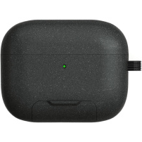 Калъф с разгъваща се стойка и карабинер за AirPods Pro 3 - тъмносив