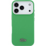 Lacoste Iconic Petit Pique Metal Logo калъф с MagSafe за iPhone 17 Pro Max - зелен